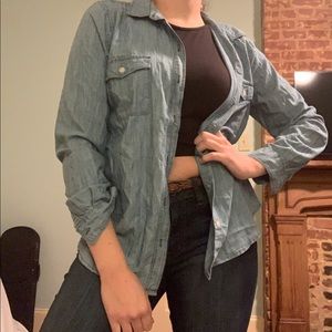 Chambray top